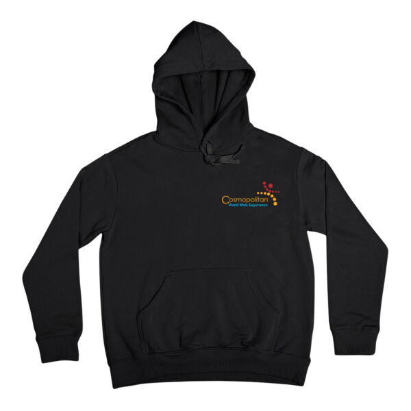 Cosmopolitan Black Hoodie Thumbnail